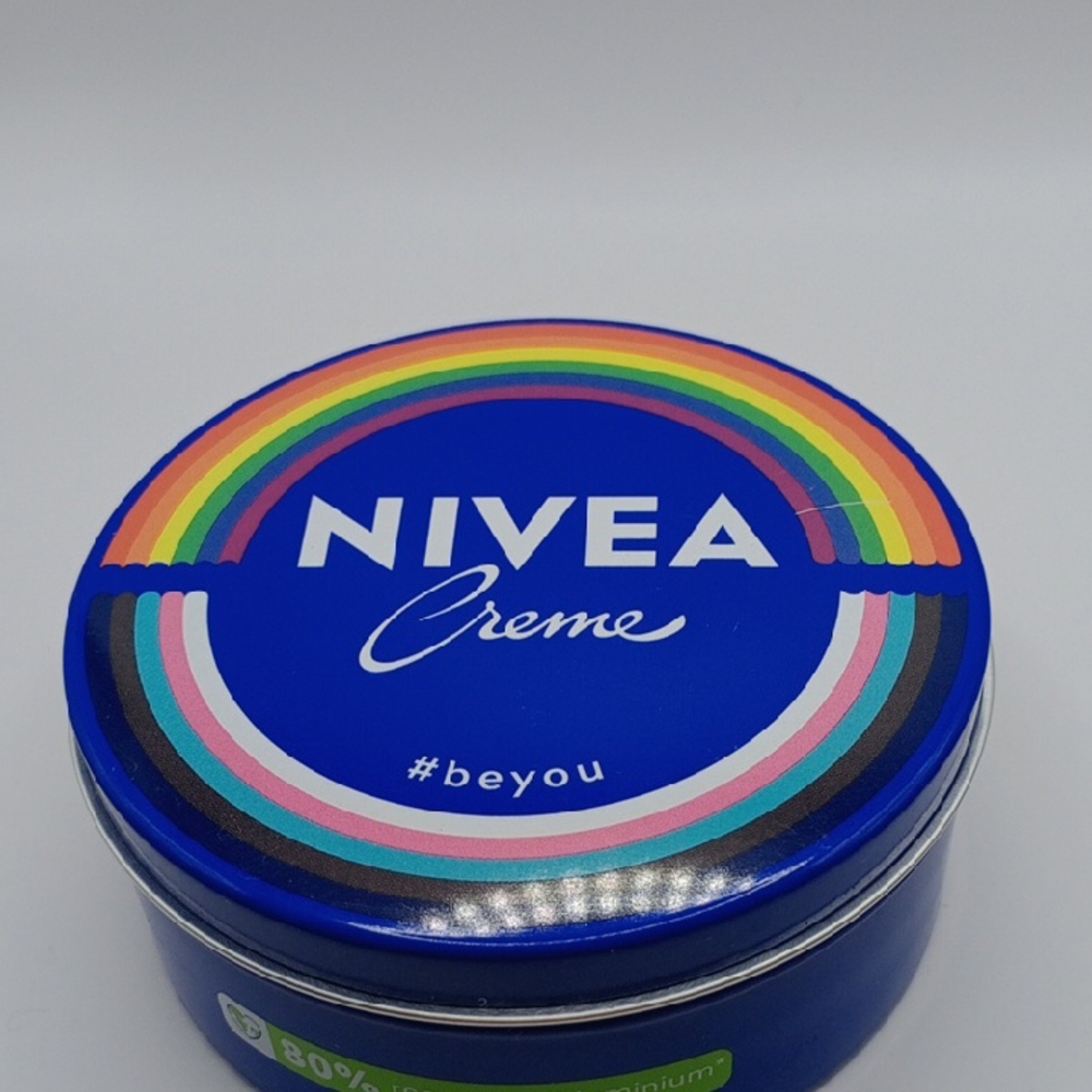 New NIVEA Creme Tin with Rainbow Design